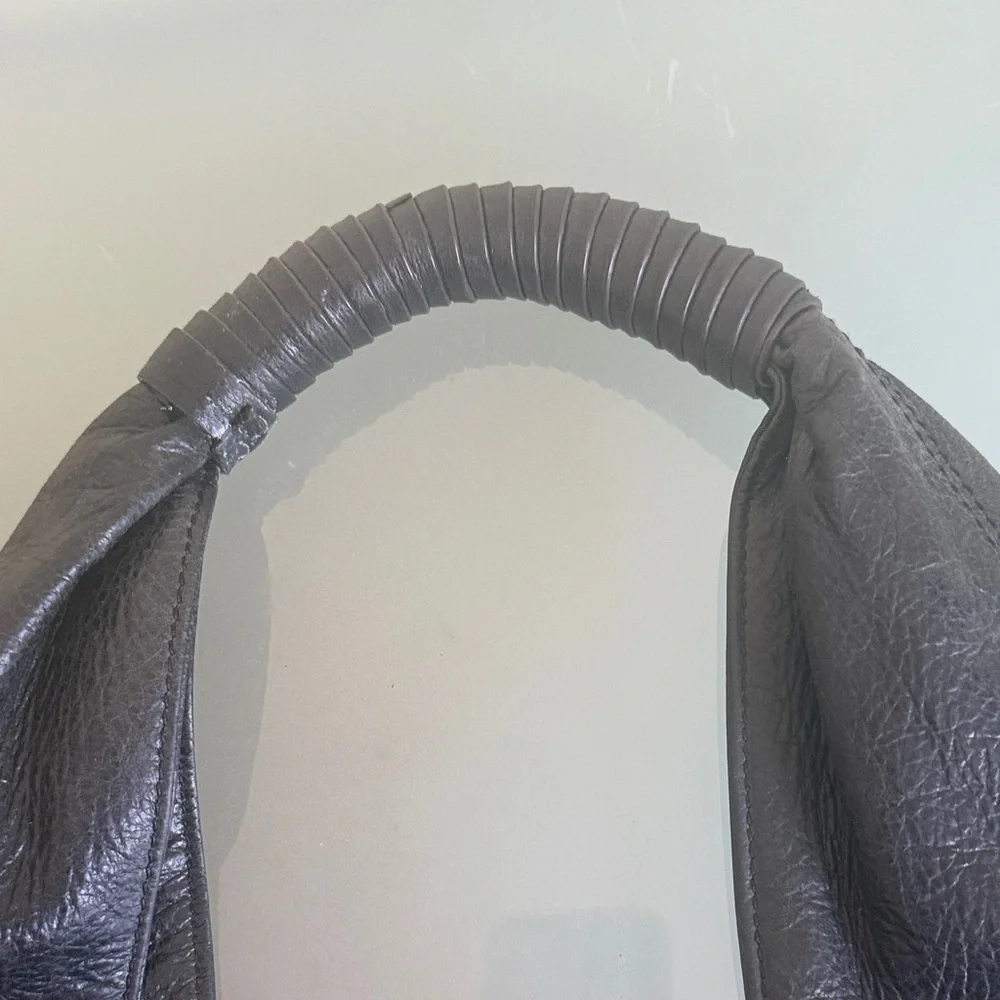 Aimee Kestenberg Slouchy Hobo Bag Black Leather Designer Hobo Bag